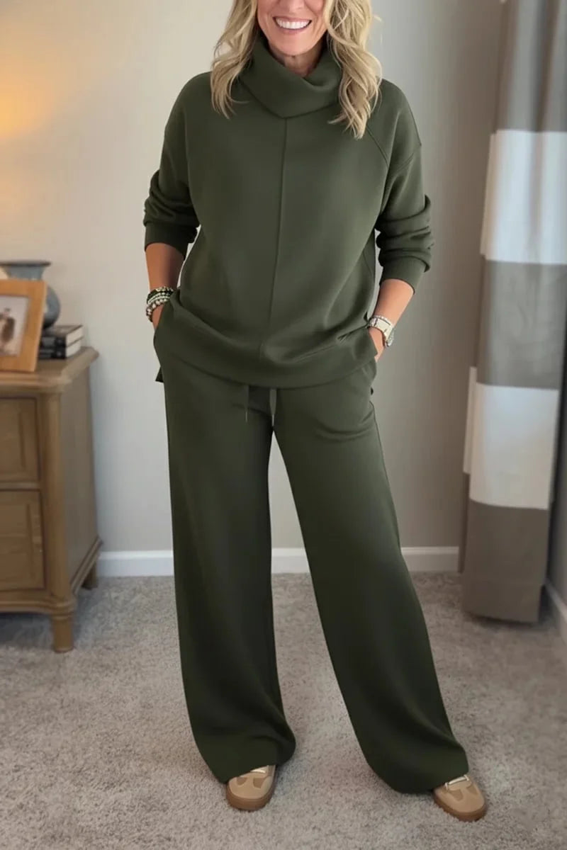 Livia – Comfortabele set met colkraag