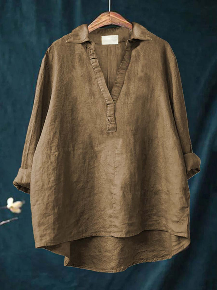 Andrea Linnen Blouse