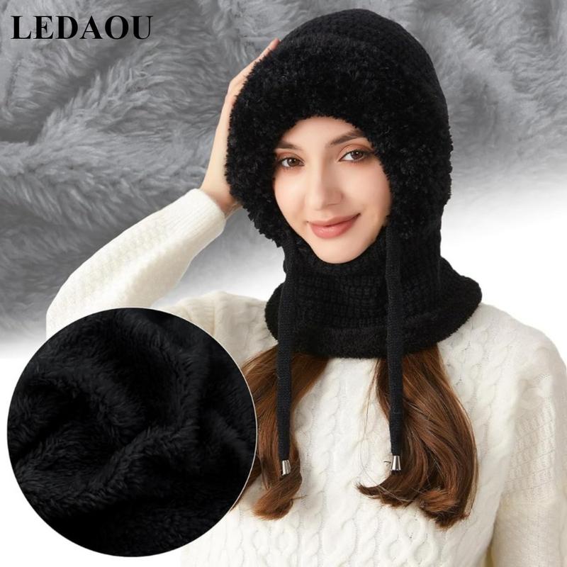 3-in-1 Beanie Hoed Voor Vrouwen