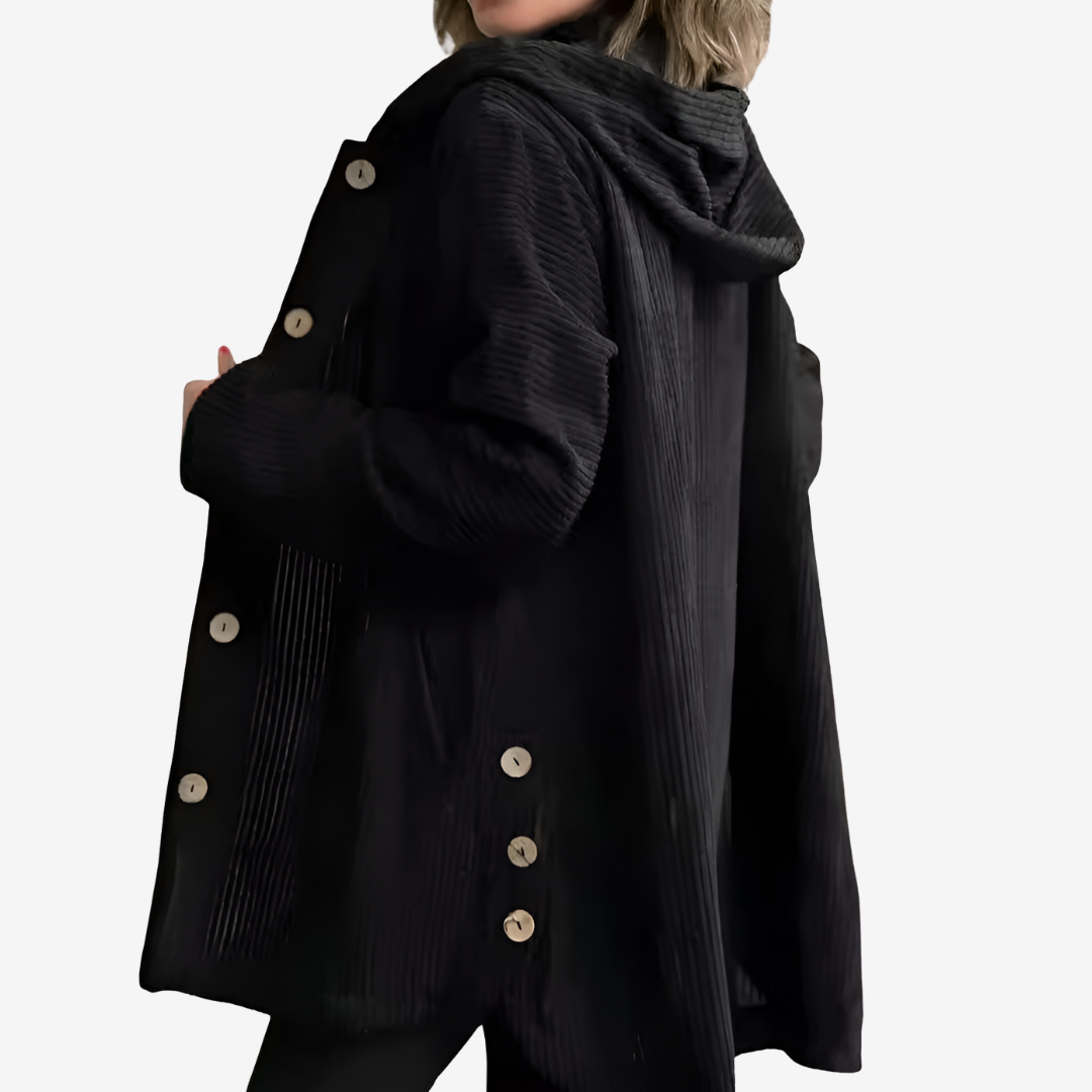 Georgette | Gebreide jas met knopen
