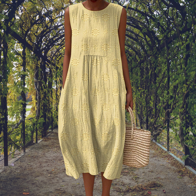 Barbara | Mouwloze Jurk