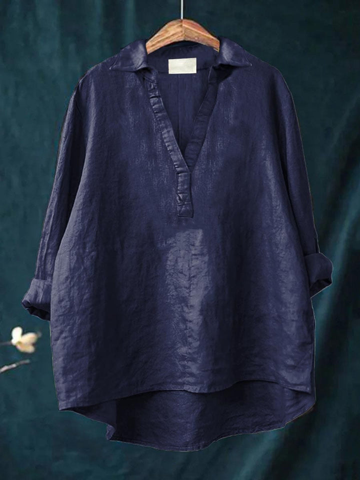 Andrea Linnen Blouse