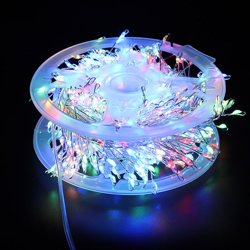 🎄 Vroeg kerstaanbod – 70% korting 🎁 Lichtjesketting in de vorm van vuurwerk van koperdraad