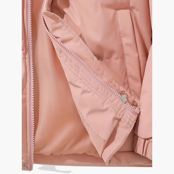 Lara | gevoerde winterjas met capuchon