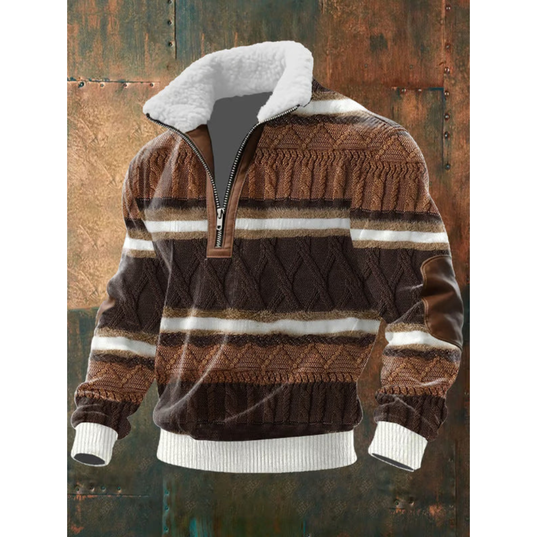 Hoog Col Fleece Trui