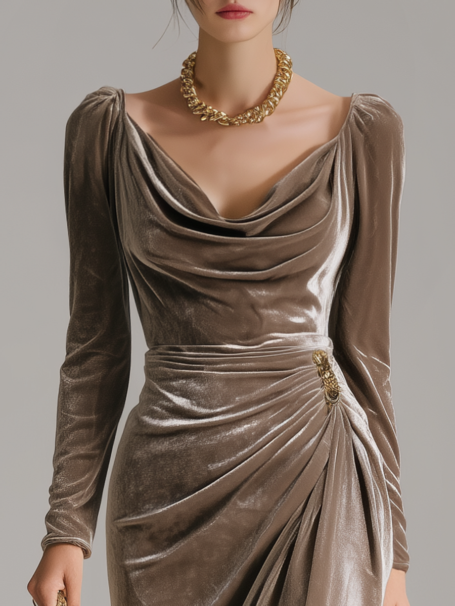 Hayden Sylvana | Elegante Midi Jurk