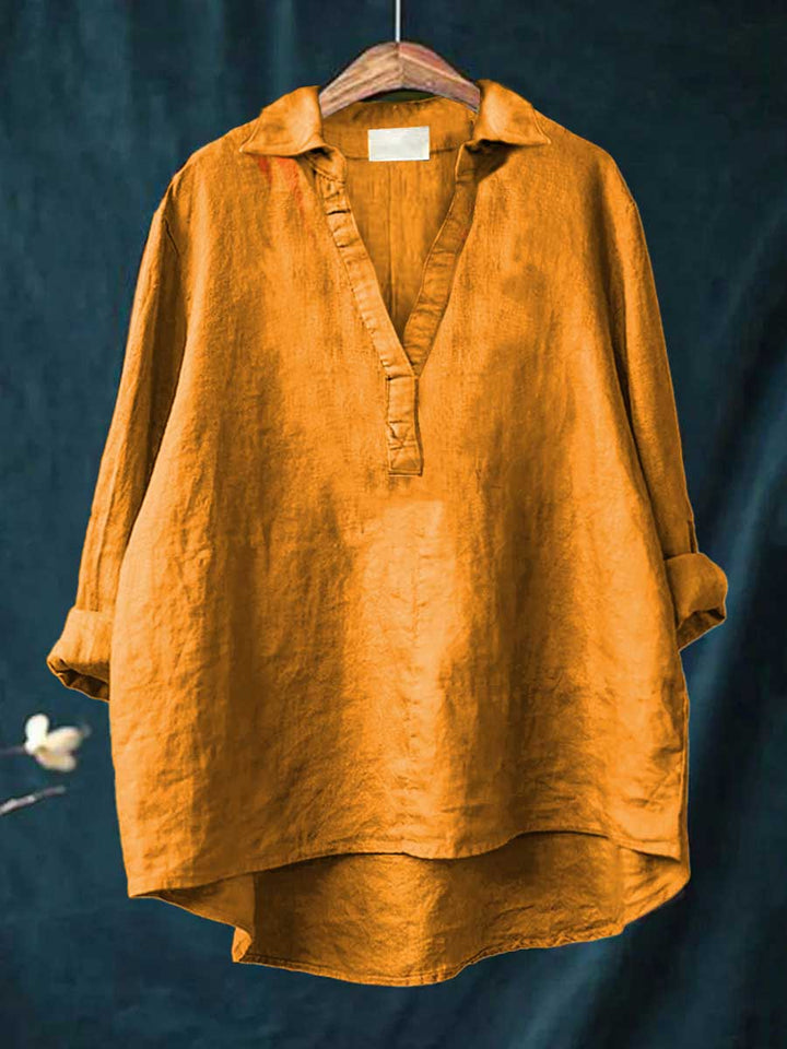 Andrea Linnen Blouse