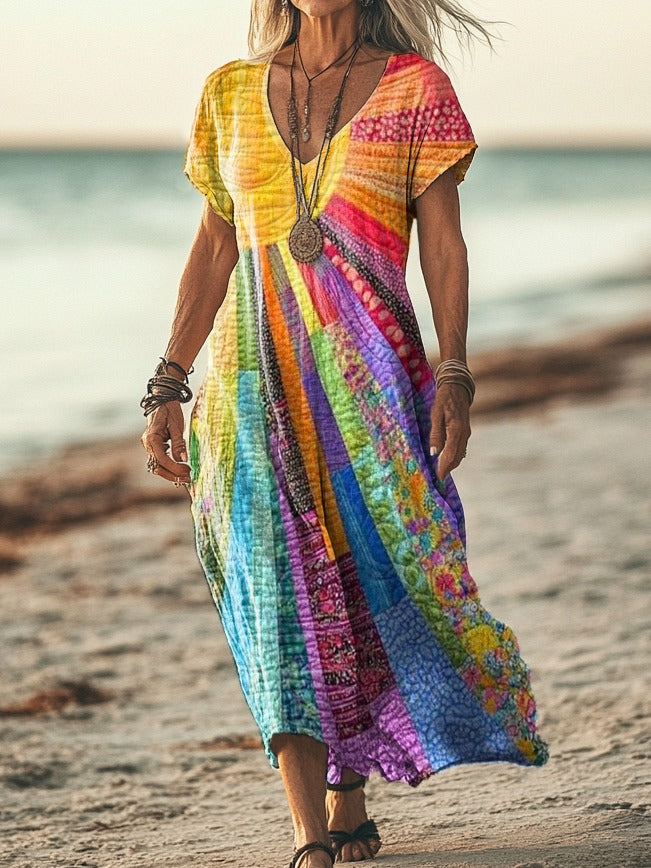 Sandy | Bohemian Zonne Design Jurk