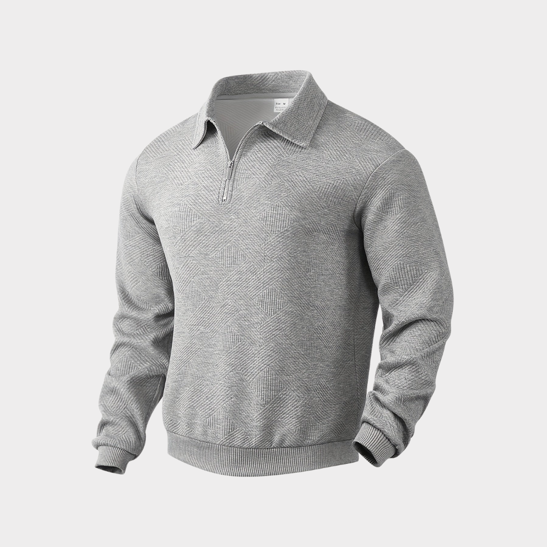 Victor - Premium Kwart Rits Trui