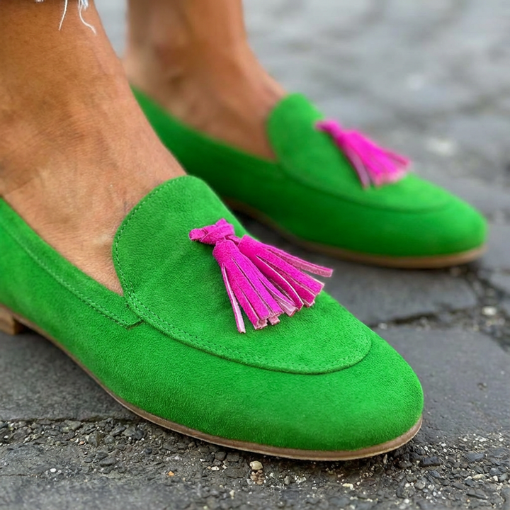 Mandy Tassel-Decoratieve Loafers