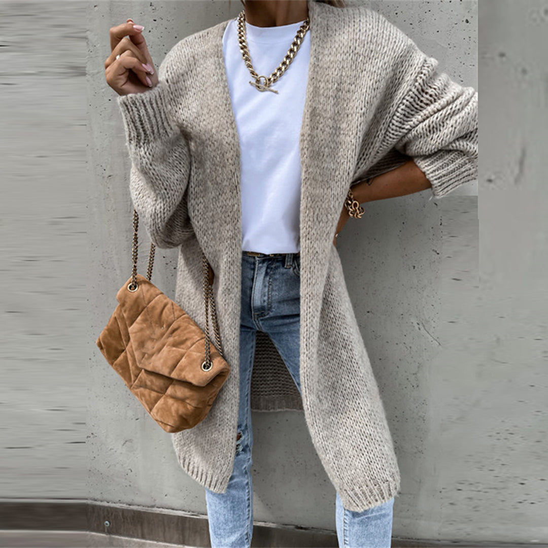 Lorena – lange klassieke cardigan