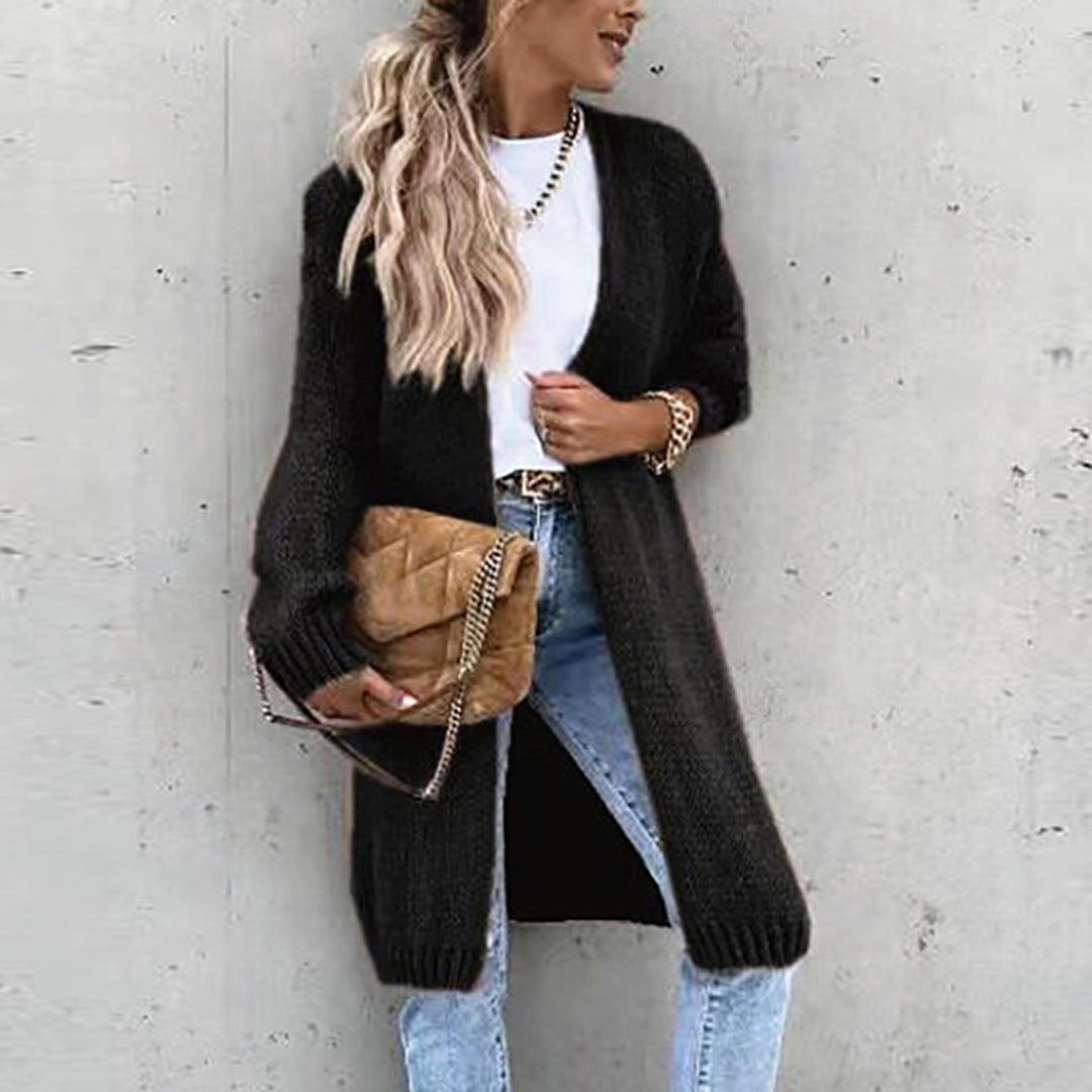 Lorena – lange klassieke cardigan