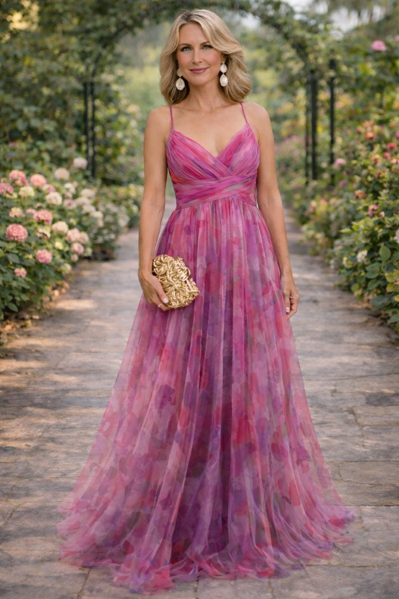 Giselle™ | Bloemen Maxi Jurk