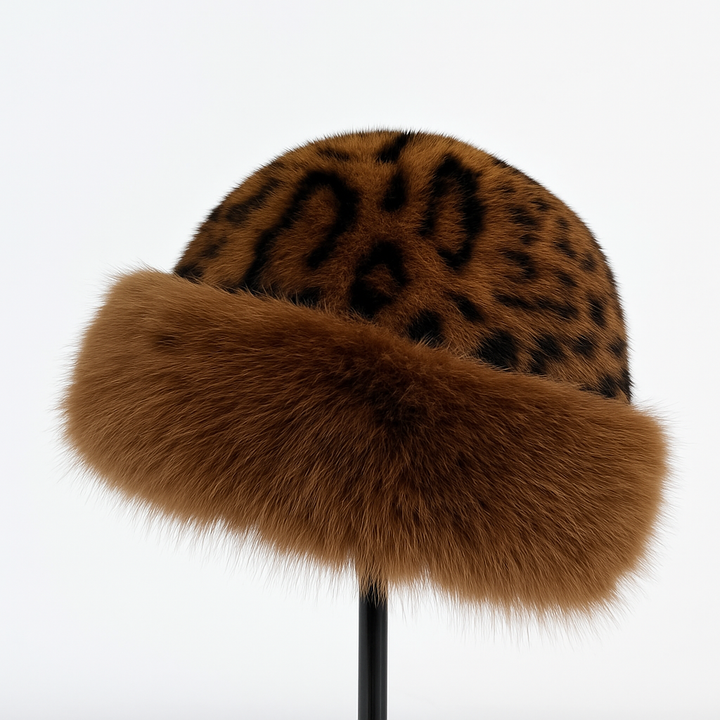 Amara™ | Luipaardprint Winterhoed