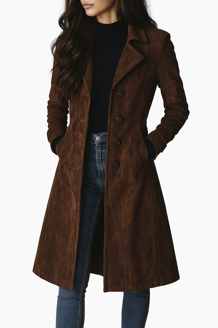 Astrid | Lange elegante jas