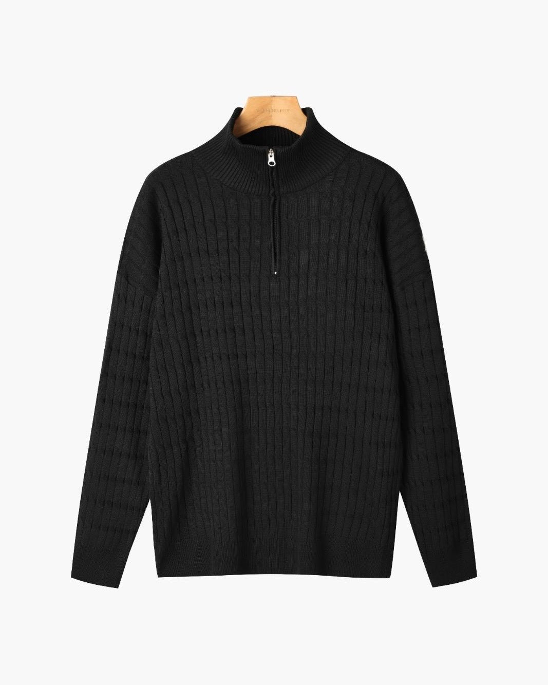 Pull Demi-Zip Golvend