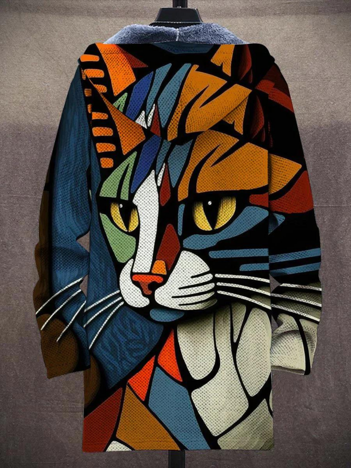 Elouera | Luxe cardigan geïnspireerd op kunst