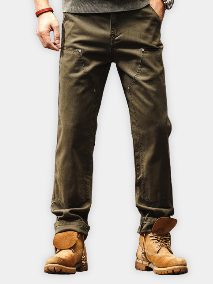 HANDIGE KATOENEN BROEK VOOR HEREN