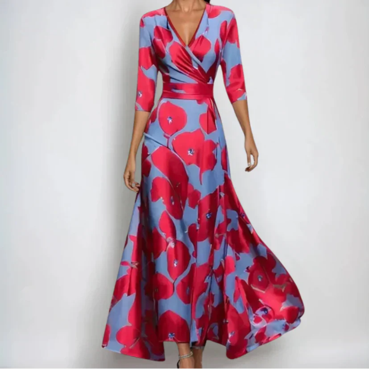 Éilis – Luxe Bloemenjurk