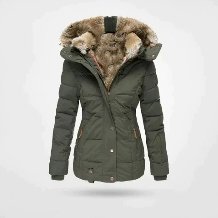 Dames oversized wollen cape mantel – Grijs, warm en elegant voor herfst en winter