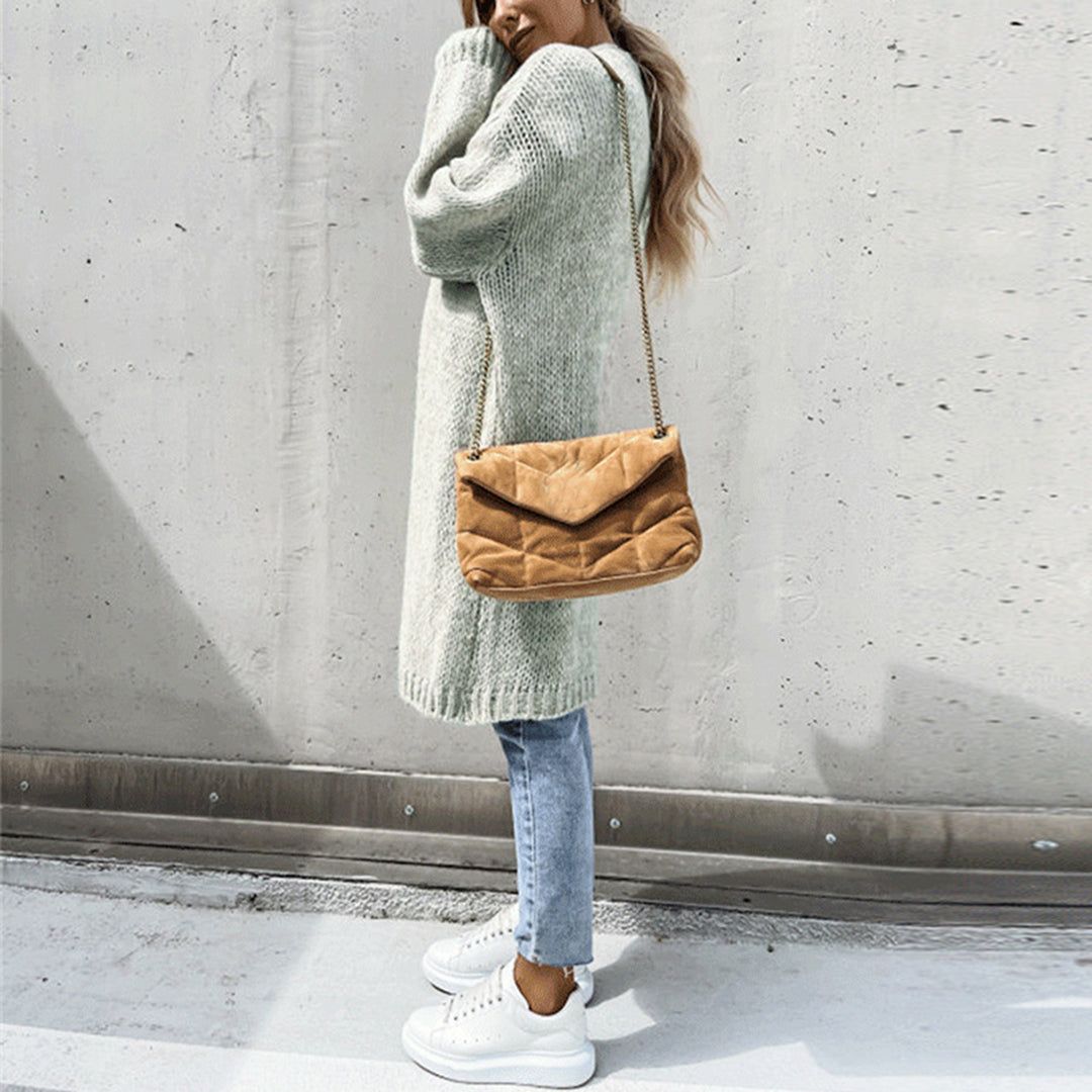 Lorena – lange klassieke cardigan