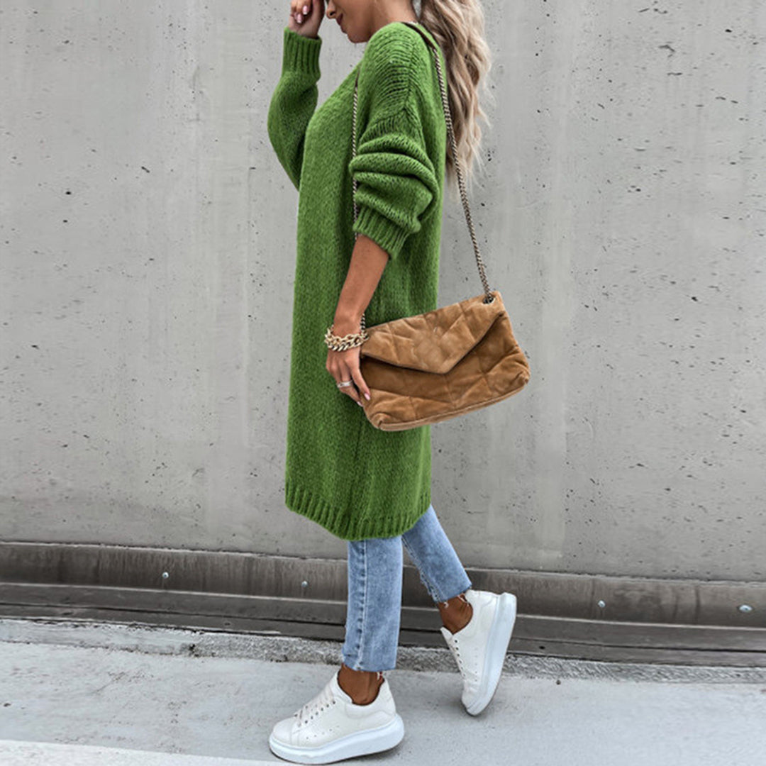 Lorena – lange klassieke cardigan