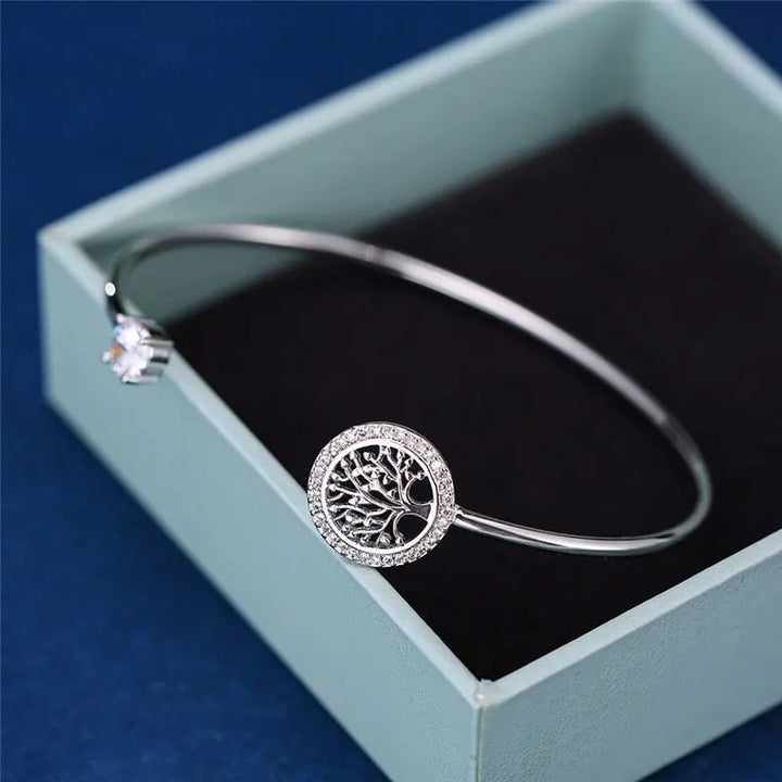 Tijdloze Boom des Levens Verstelbare Armband