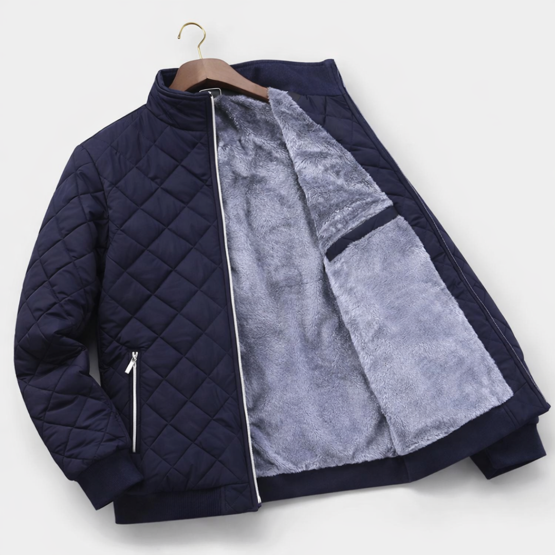 HAYES QUILTED JACKET | MET BETROUWBARE WARMTE