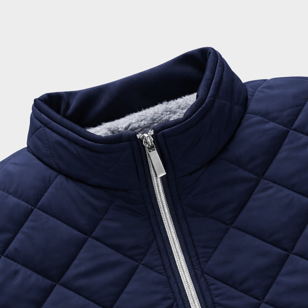 HAYES QUILTED JACKET | MET BETROUWBARE WARMTE