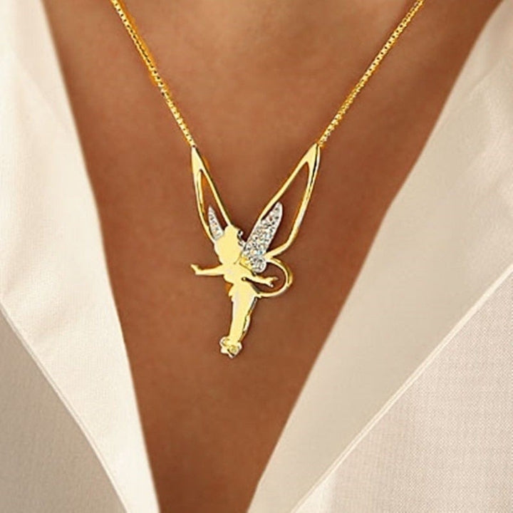 Gouden Fee Hanger Ketting