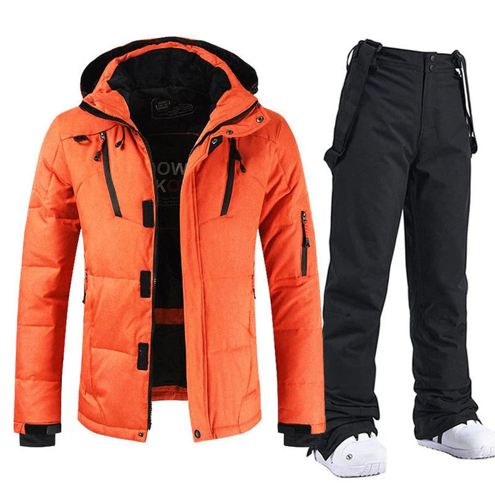 Heren Skipak met Gevoerde Jas en Bretelbroek