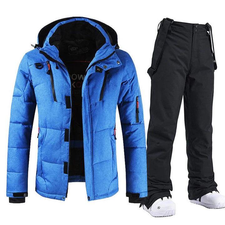 Heren Skipak met Gevoerde Jas en Bretelbroek