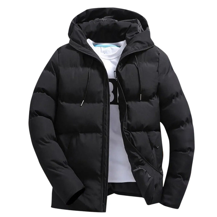 Heren Puffer Winterjas met Capuchon en Ritssluiting
