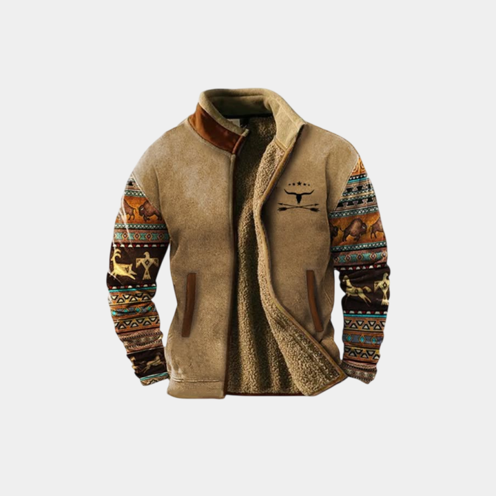 Stefano | Elegante Fleece Hoodie met Thermische Voering