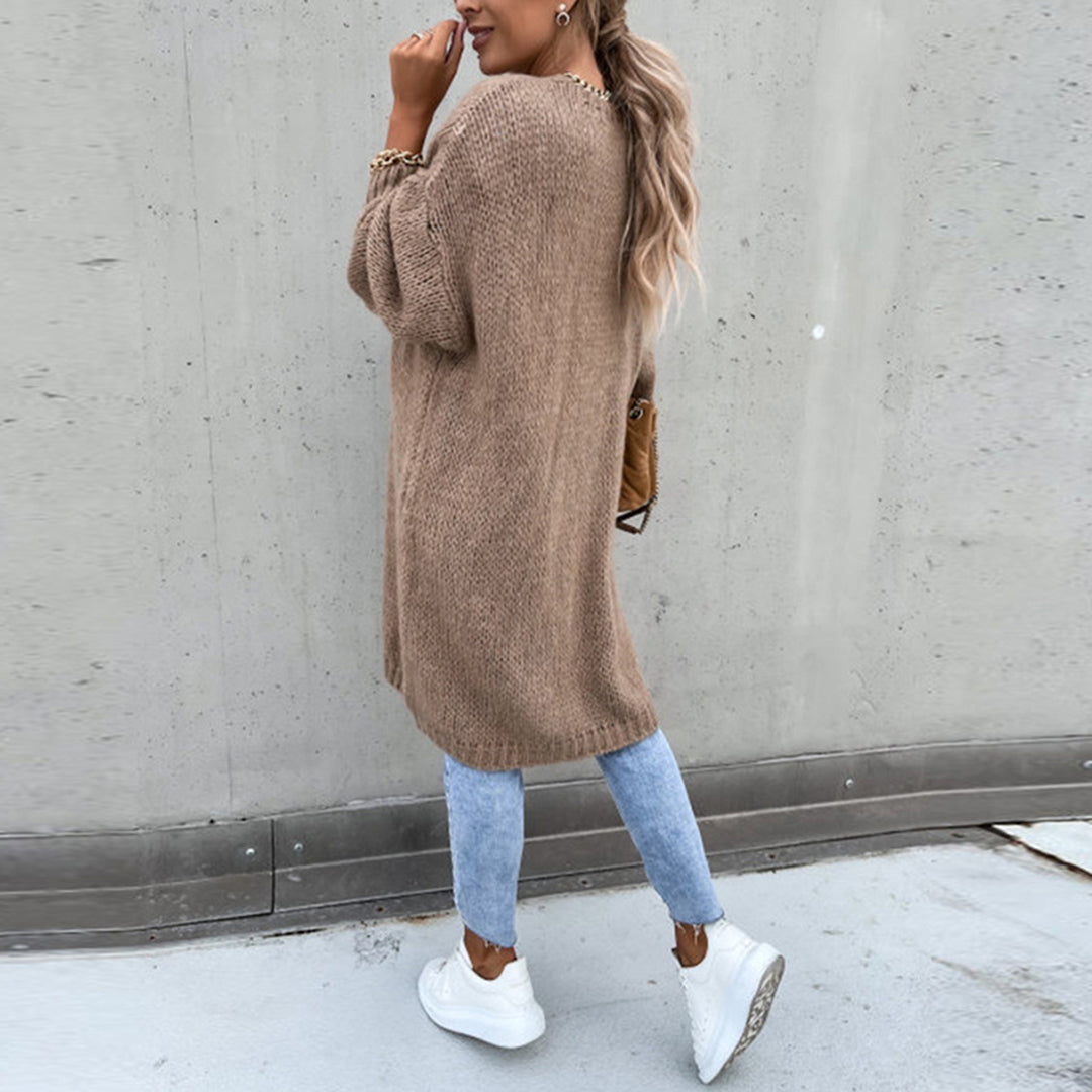 Lorena – lange klassieke cardigan