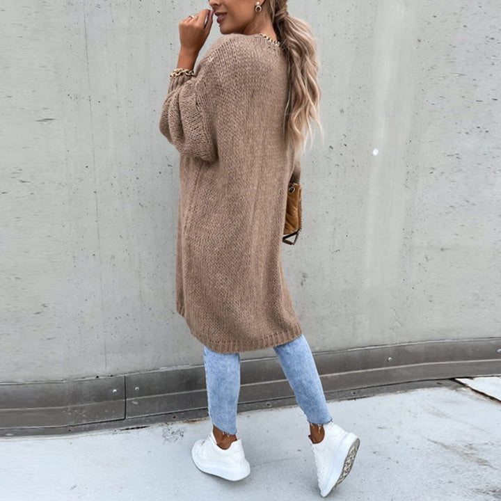 Lorena – lange klassieke cardigan