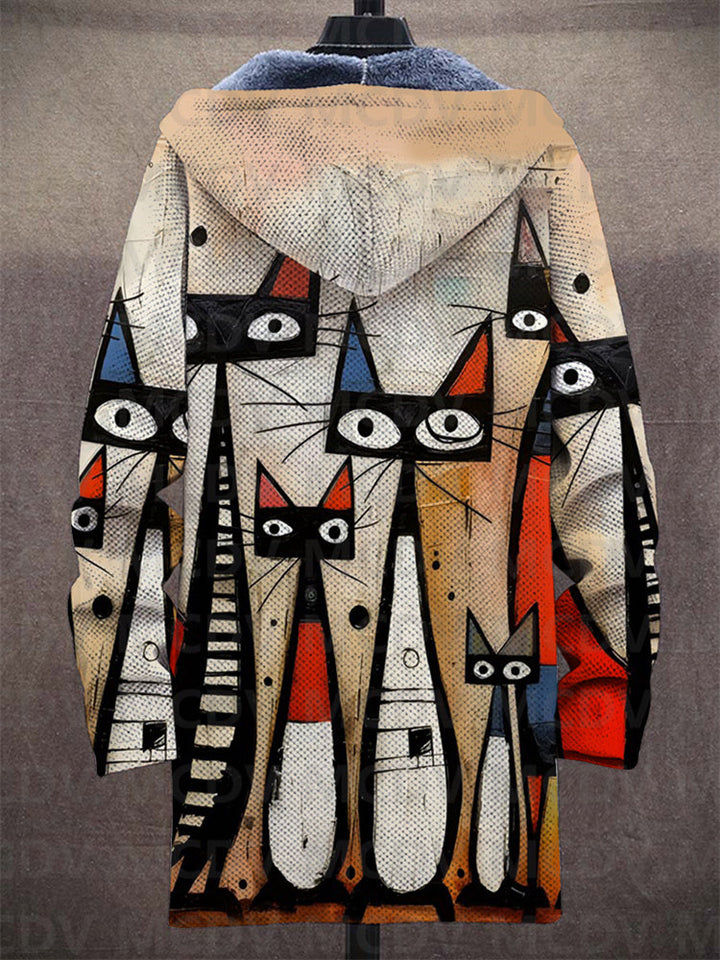 Kiara | Luxe cardigan geïnspireerd op kunst
