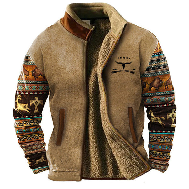 Stefano | Elegante Fleece Hoodie met Thermische Voering