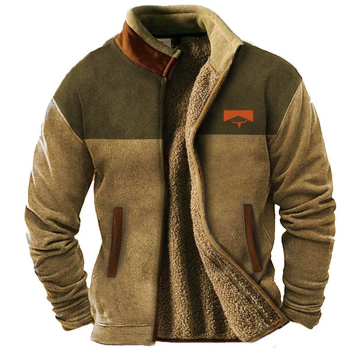 Stefano | Elegante Fleece Hoodie met Thermische Voering