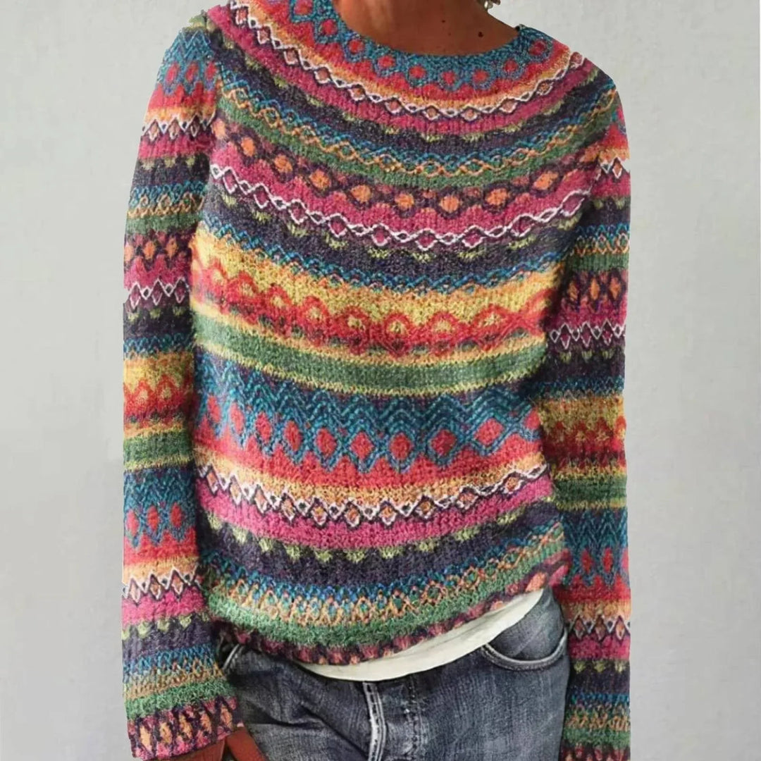 Jasmin™ - Comfortabele Retro Trui