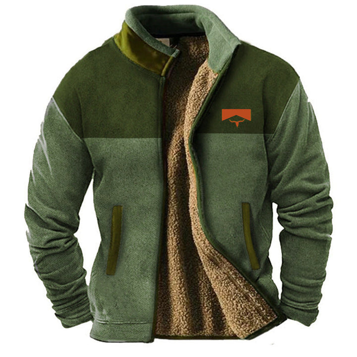 Stefano | Elegante Fleece Hoodie met Thermische Voering