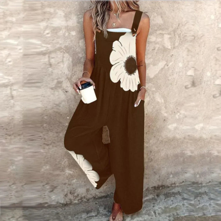 Emma | Comfortabele Gedrukte Dungaree