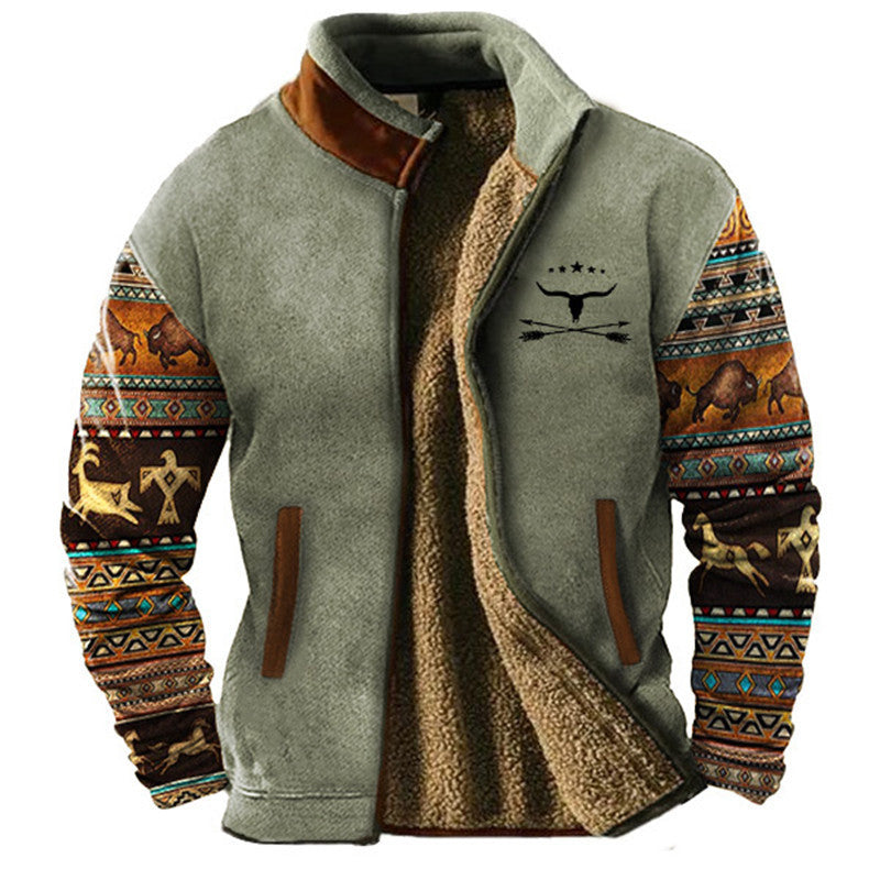 Stefano | Elegante Fleece Hoodie met Thermische Voering