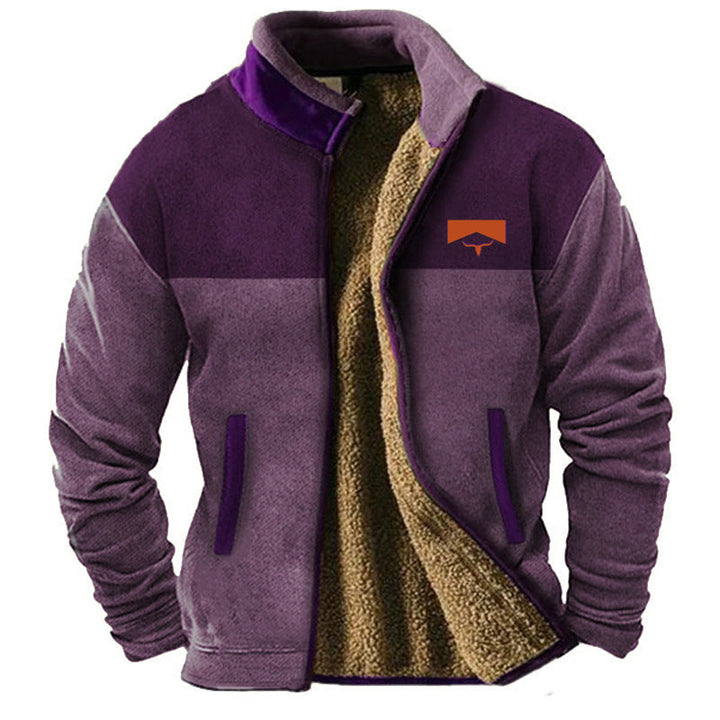Stefano | Elegante Fleece Hoodie met Thermische Voering