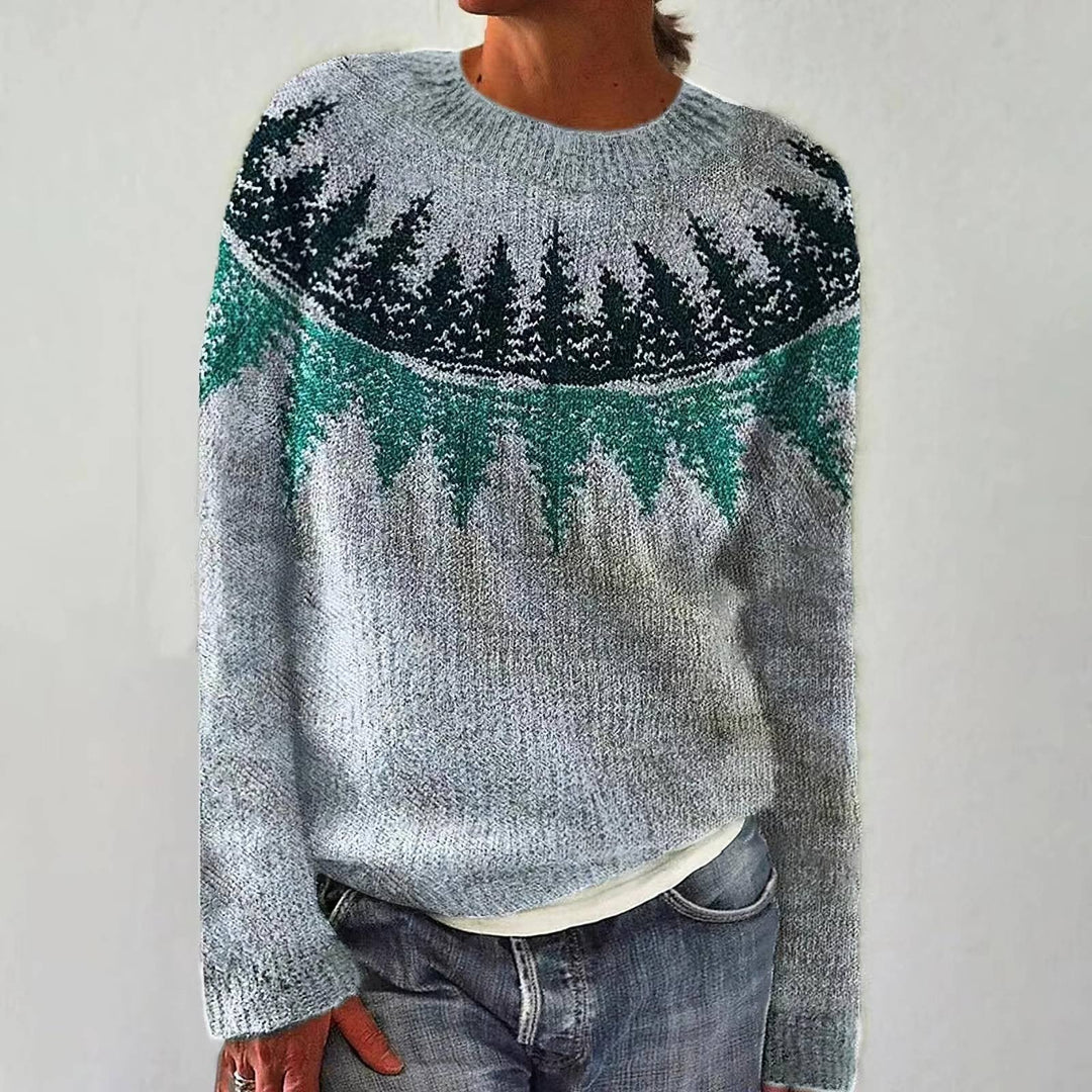 Jasmin™ - Comfortabele Retro Trui