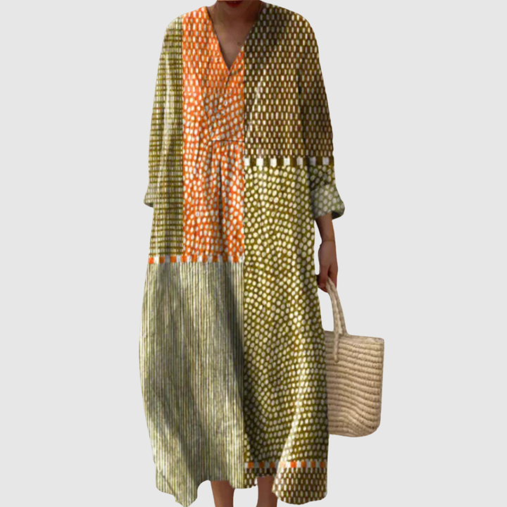 Isla | Patroon Jurk