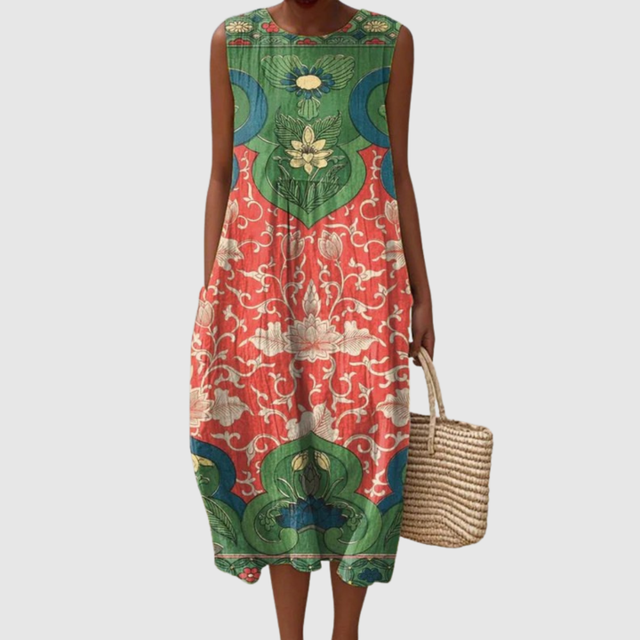 Vera | Bohemian Midi-jurk