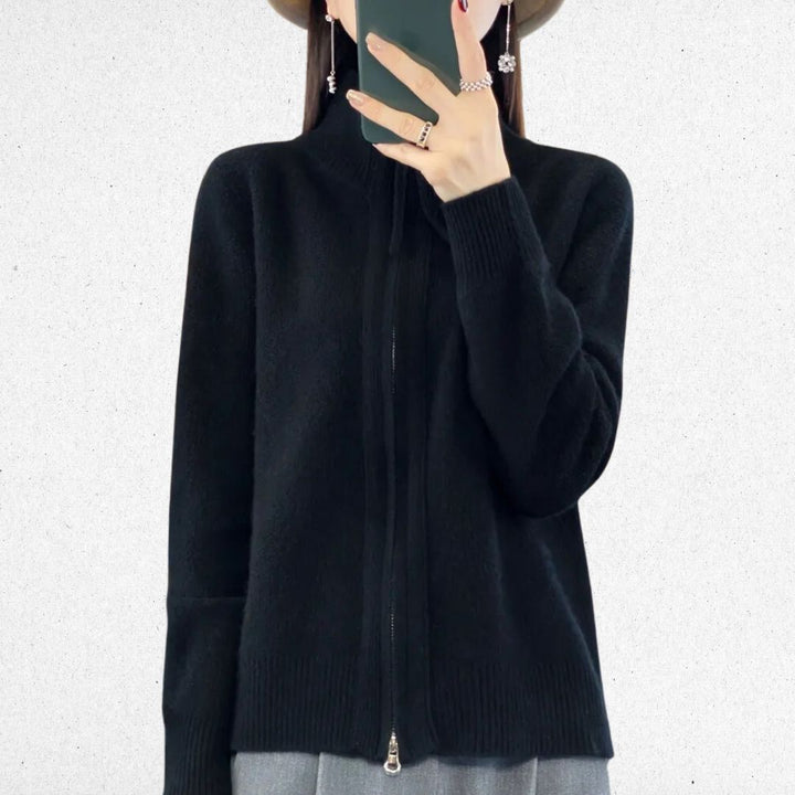 Cozy Zip-Up Cardigan