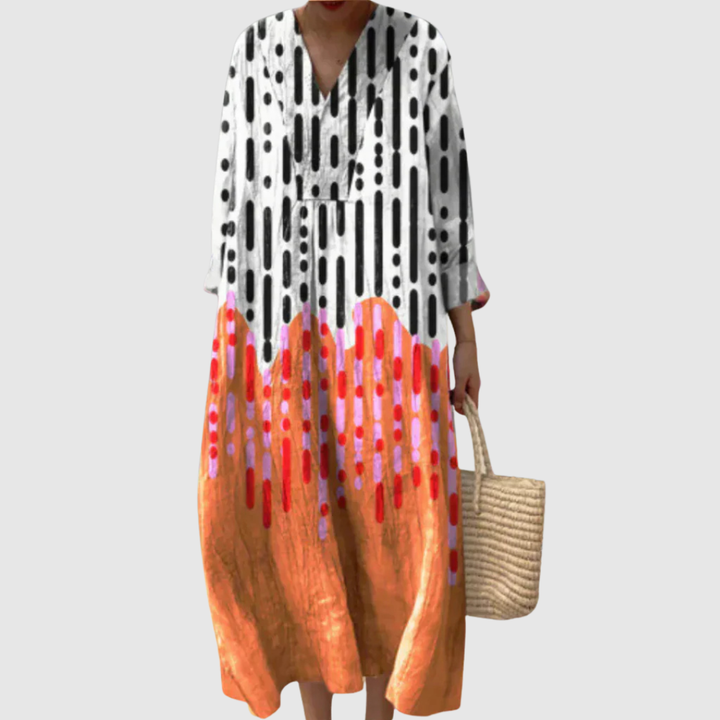 Lily | Geometrische Tuniekjurk