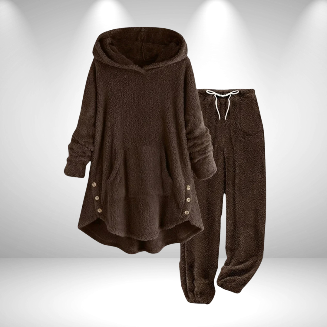 Cressy™ | De Ultra-Plush Tunic Lounge Set – Winter Warmte Editie